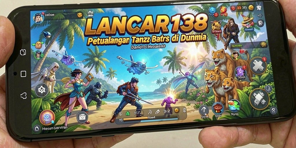 Screenshot gameplay LANCAR138 menampilkan aksi petualangan yang seru.